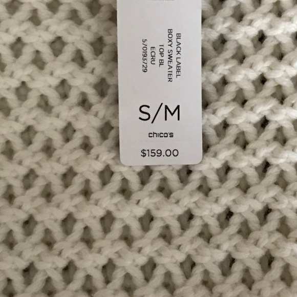 CHICOS BLACK LABEL MOCK NECK TOP  SZ S/M - Picture 13 of 13